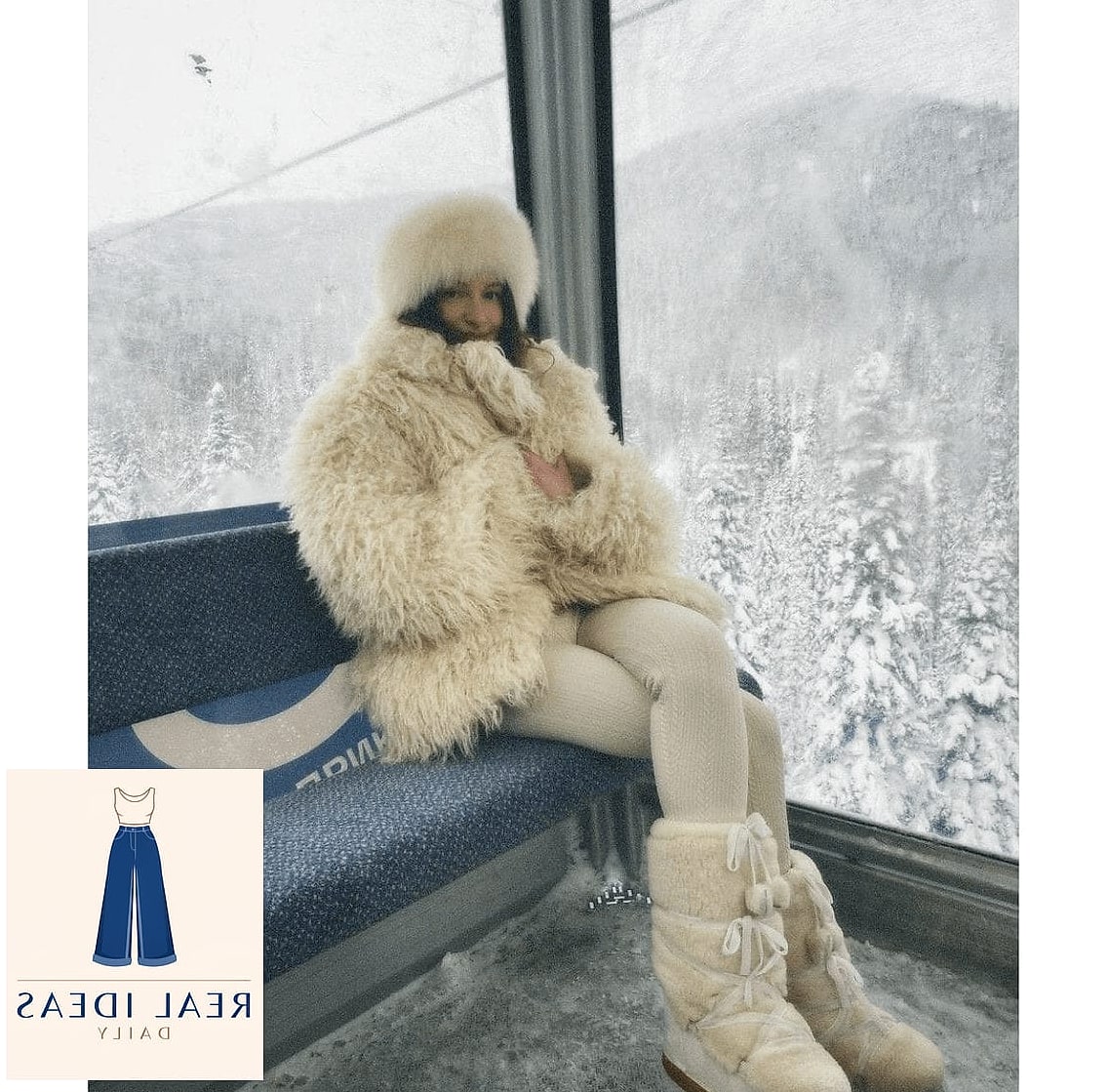 28 Moon Boots Outfit You'll Want to Screenshot Immediately 4 All-White Winter Moment