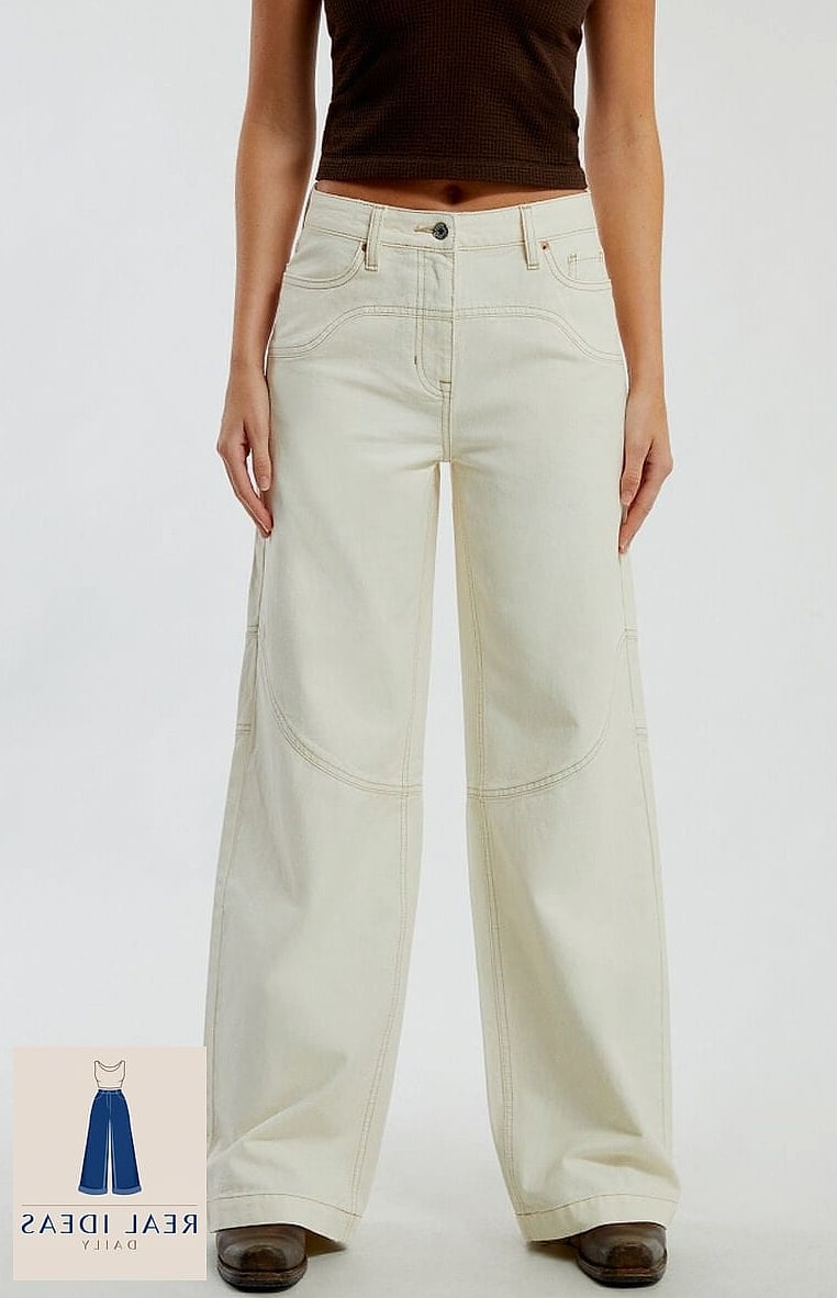 H&M Baggy High Ankle Jean