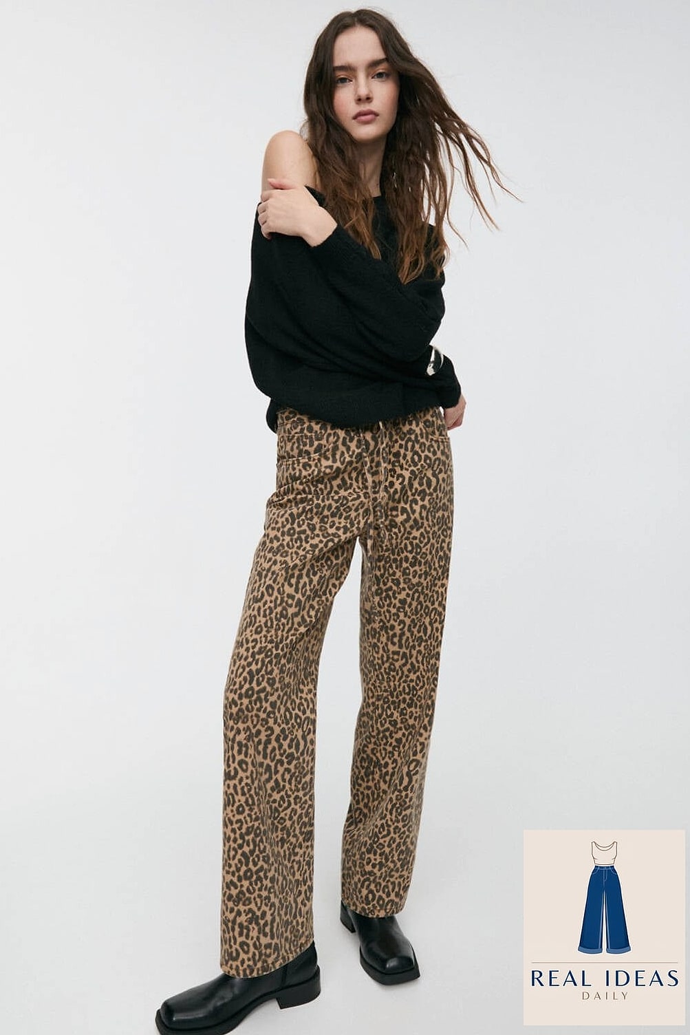 Animal Print Top for a Bold Statement