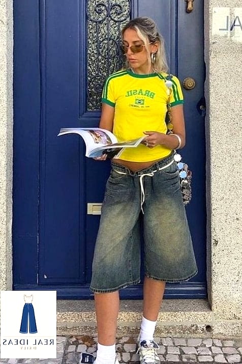 The Athleisure Jorts Look