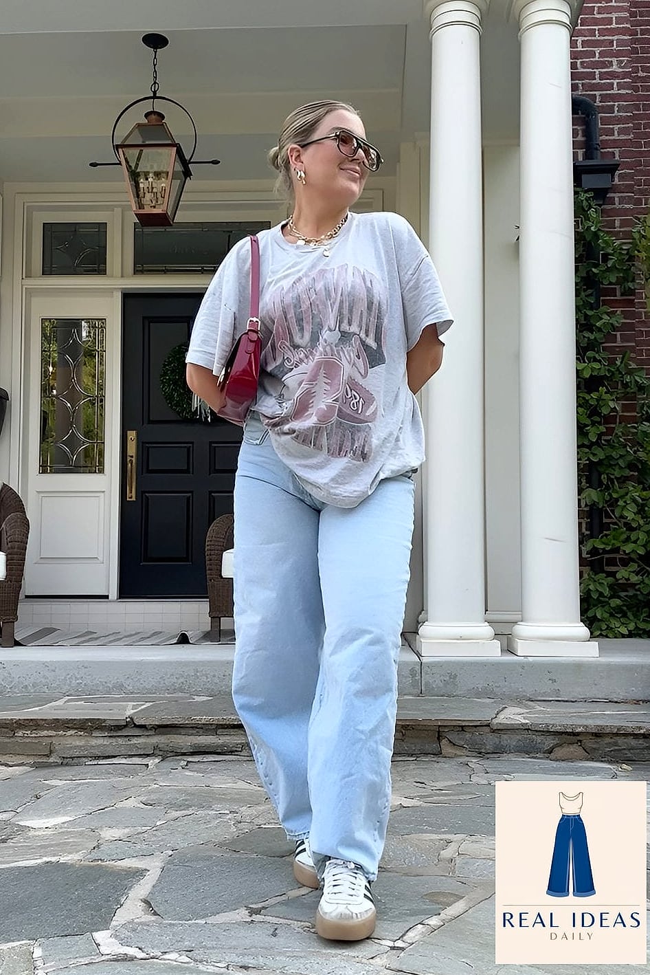 The Athletic Dress Layered Over Baggy Jeans
