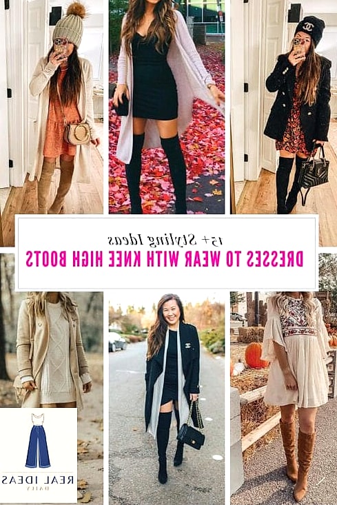 21 Knee High Boots Outfit That Are Trending Right Now 13 Athletic Dress and Sporty Boots