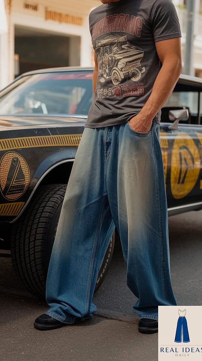 27 Outfit Inspo Baggy Jeans You Need to Try Next 12 Baggy Jeans and a Graphic Tee