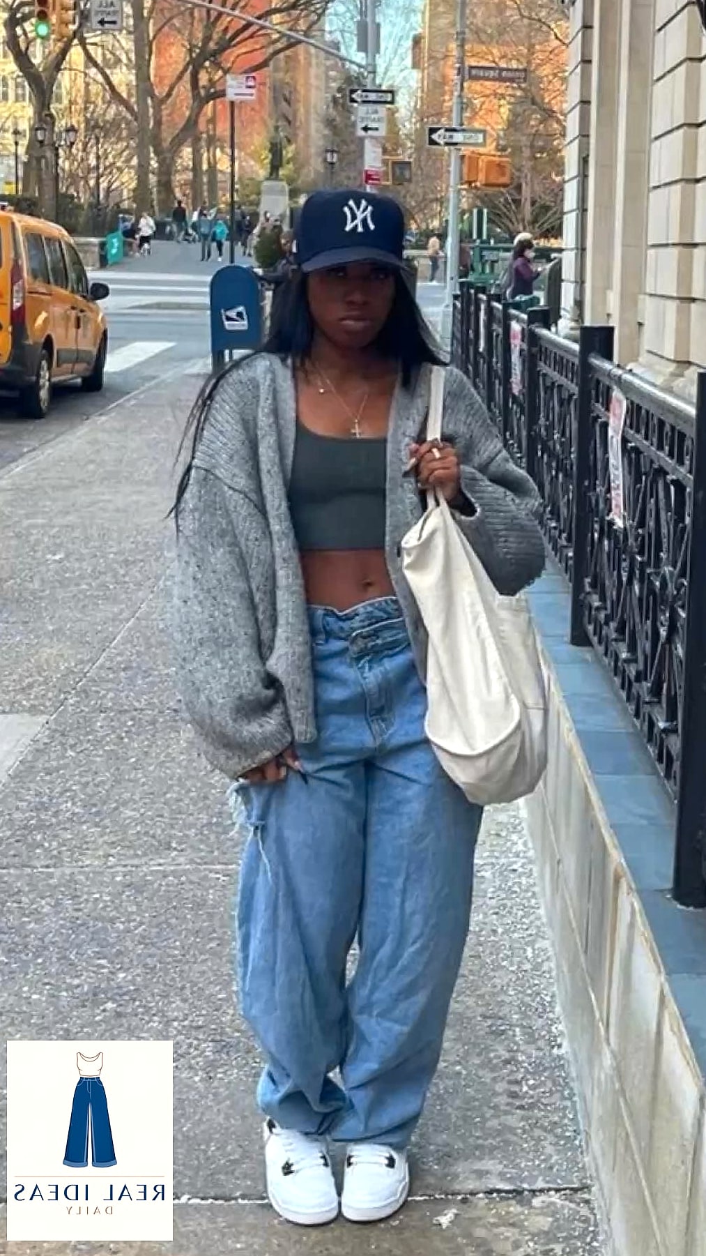 27 Outfit Inspo Baggy Jeans You Need to Try Next 21 Baggy Jeans and a Bodysuit