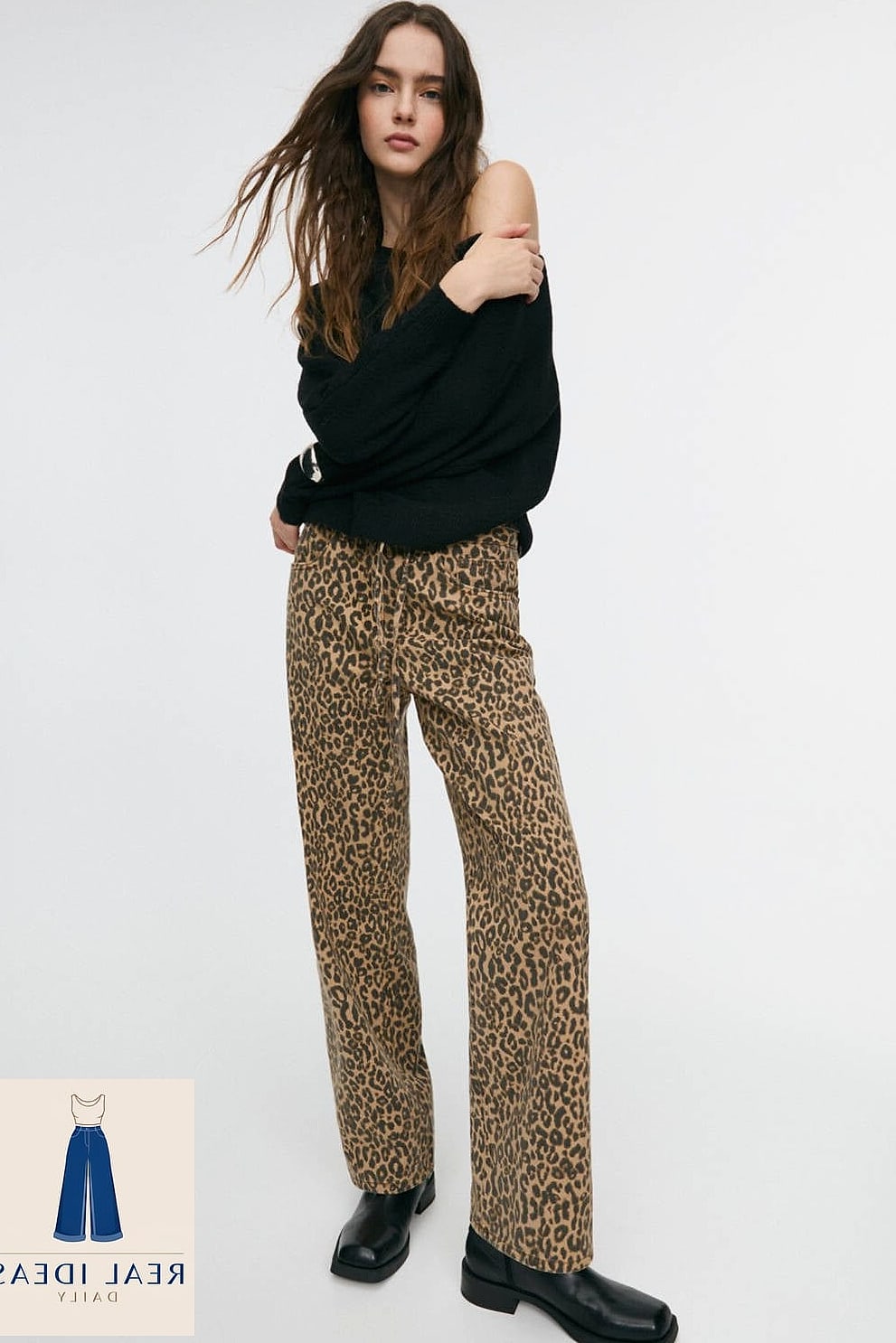 27 Outfit Inspo Baggy Jeans You Need to Try Next 22 Baggy Jeans With Animal Print Accents