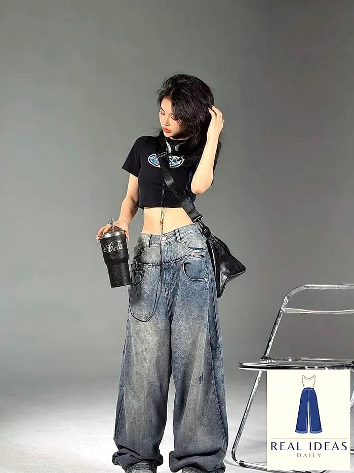 Baggy-Jeans Outfit: With an '80s-Skater Twist