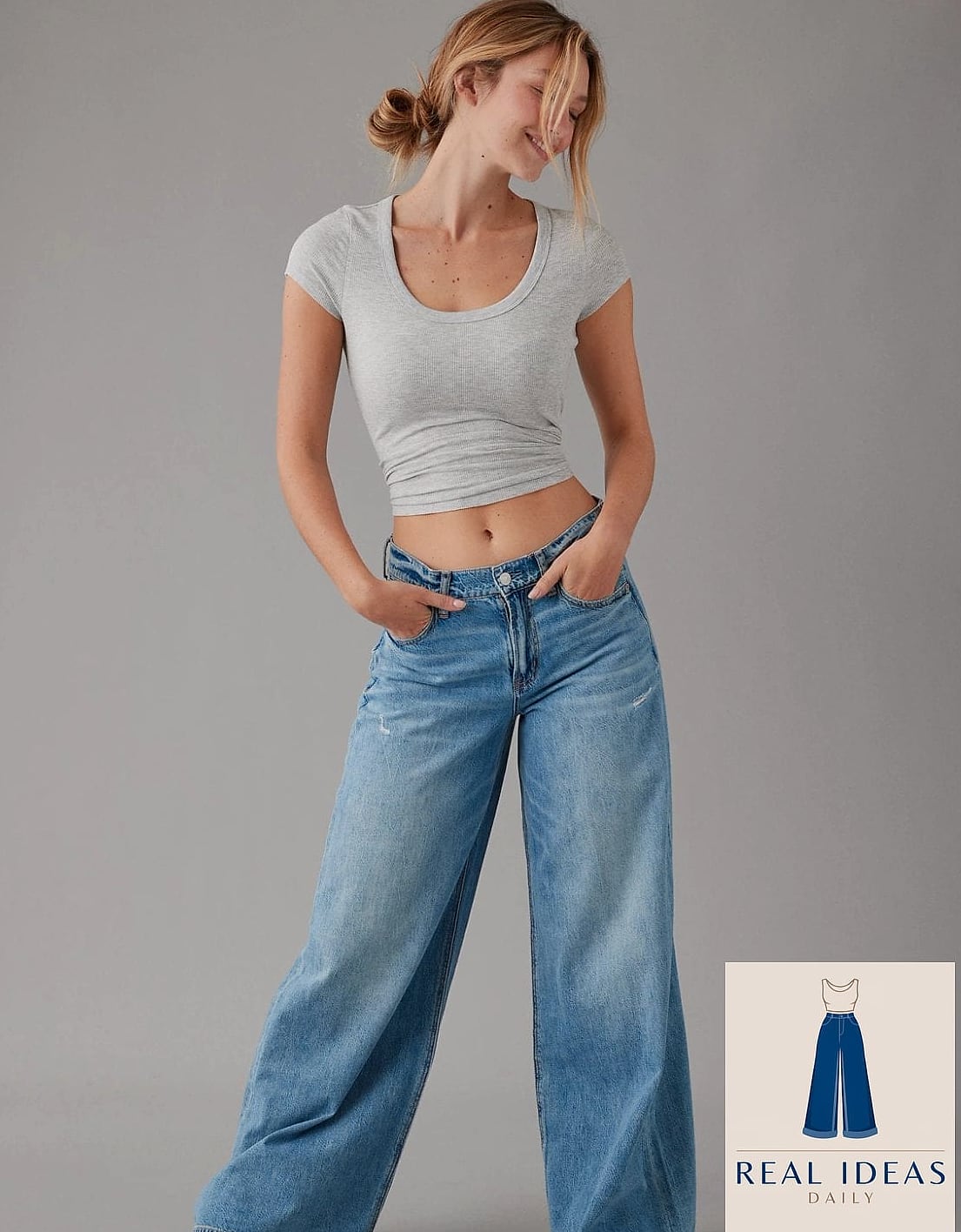 Baggy Jeans and a Tube Top for Summer Nights