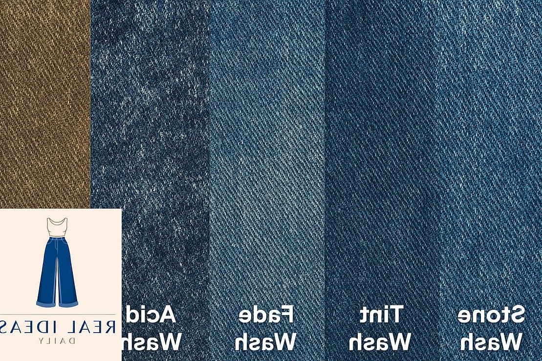 Baggy Jeans in Acid Wash Blue