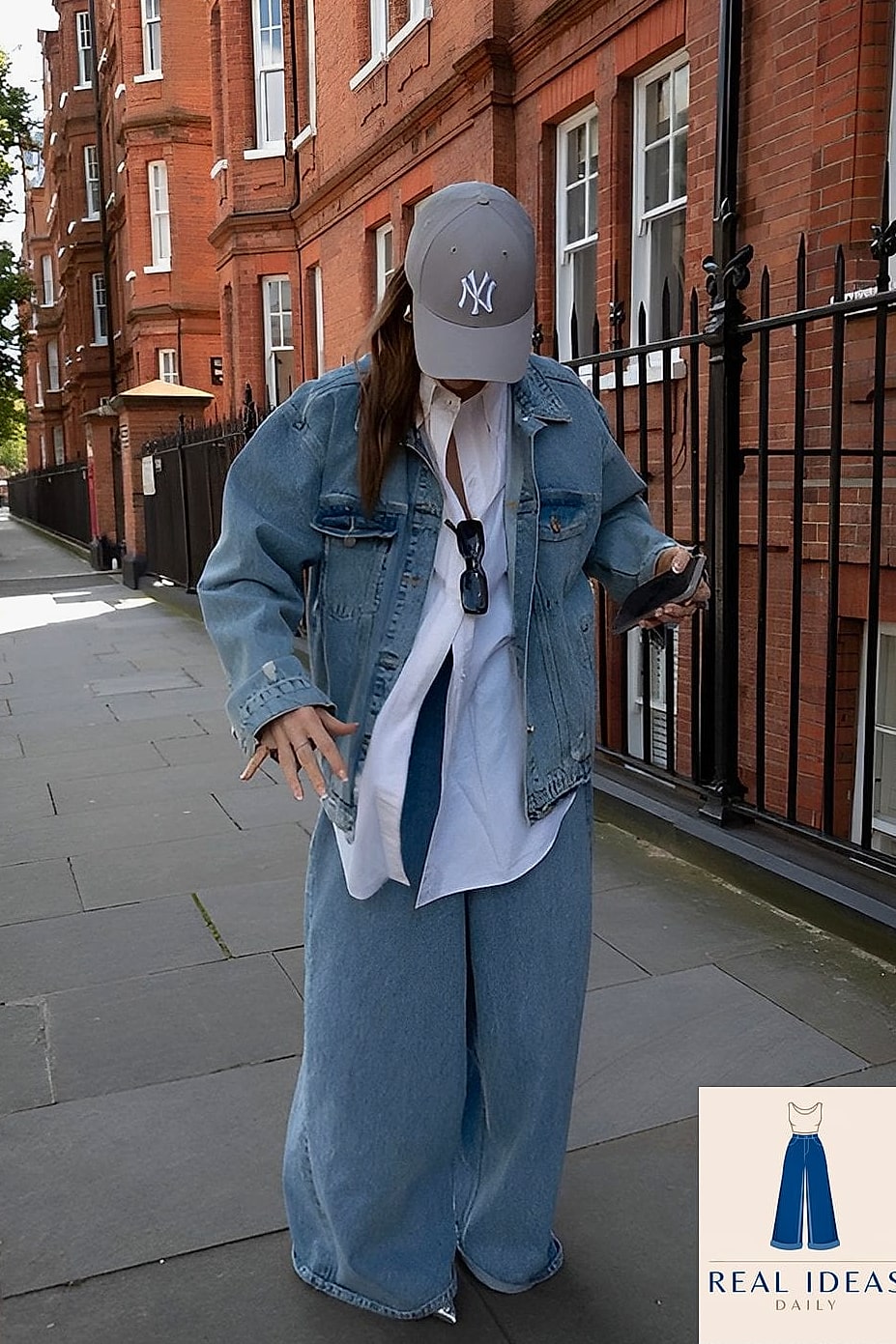 Baggy Jeans + Turtleneck