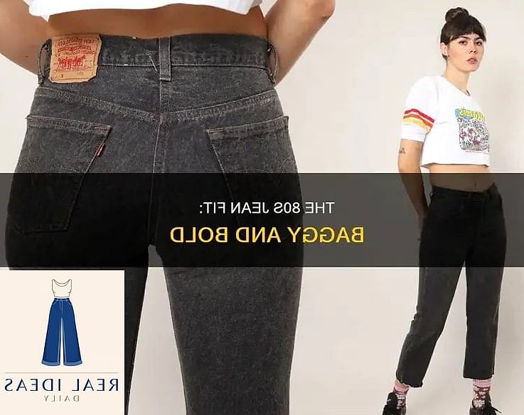 26 Outfits With Baggy Jeans That Are Absolutely Stunning 5 Baggy-Jeans Outfit: With an '80s-Skater Twist