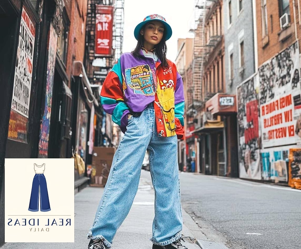26 Outfits With Baggy Jeans That Are Absolutely Stunning 24 Baggy-Jeans Outfit: With a Graphic Sweatshirt