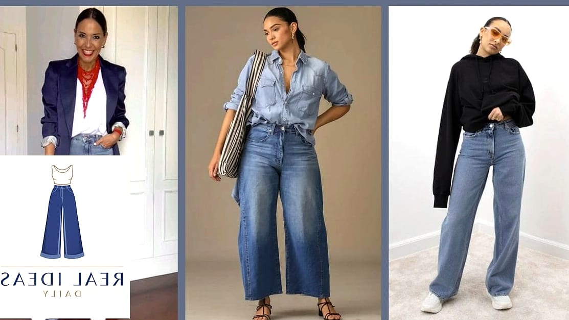 Baggy Jeans + Satin Cami