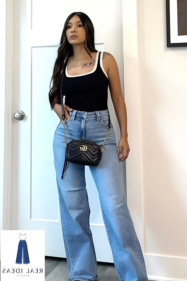 Baggy Jeans and a Basic Tank Top