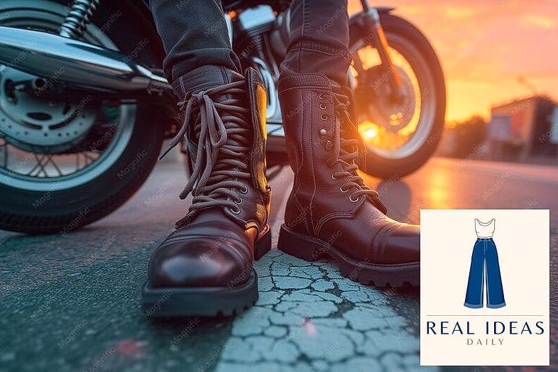 Biker Boots as a Travel Day Staple