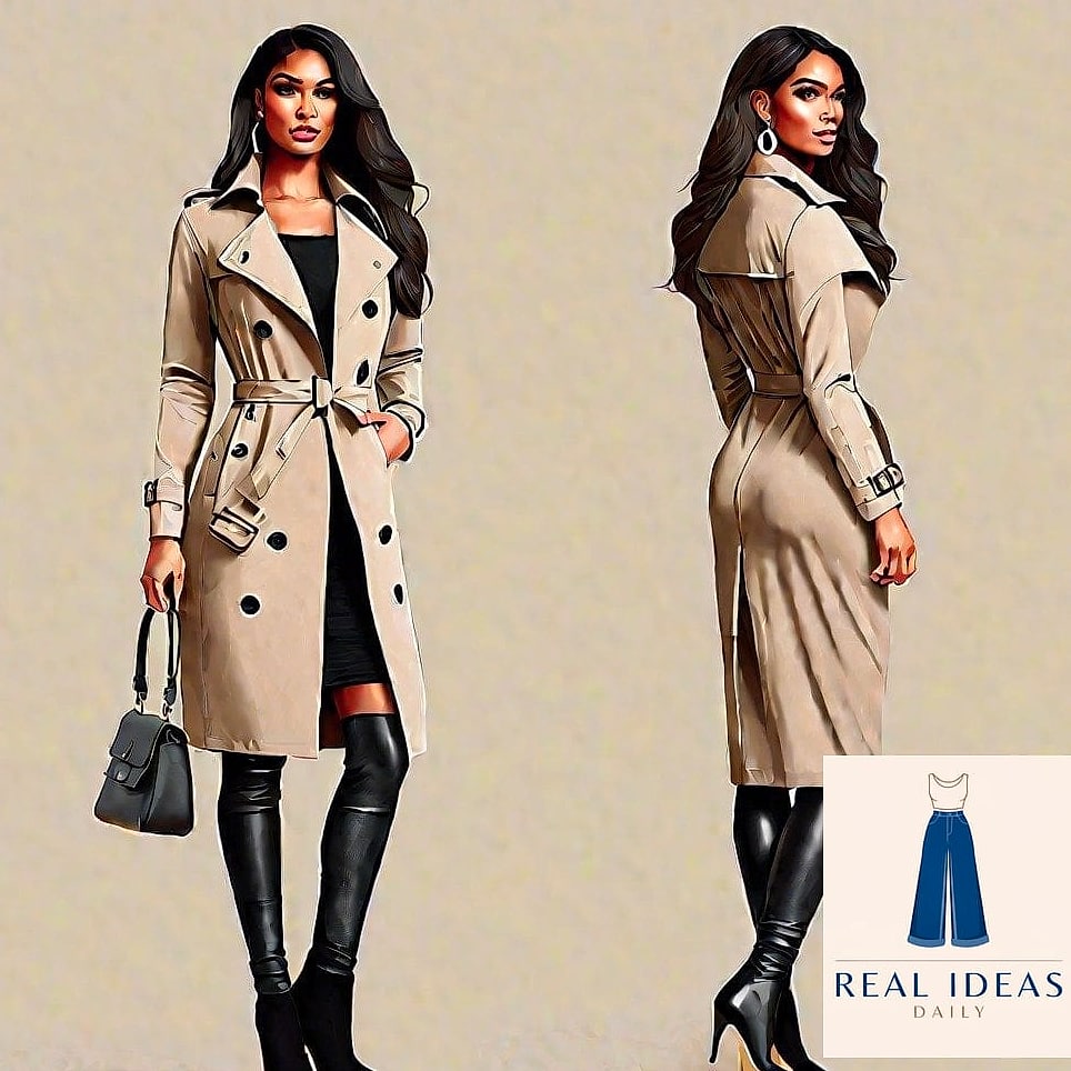 22 Bodycon Dress Outfit That Are Trending Right Now 10 Bodycon Dress with a Trench Coat