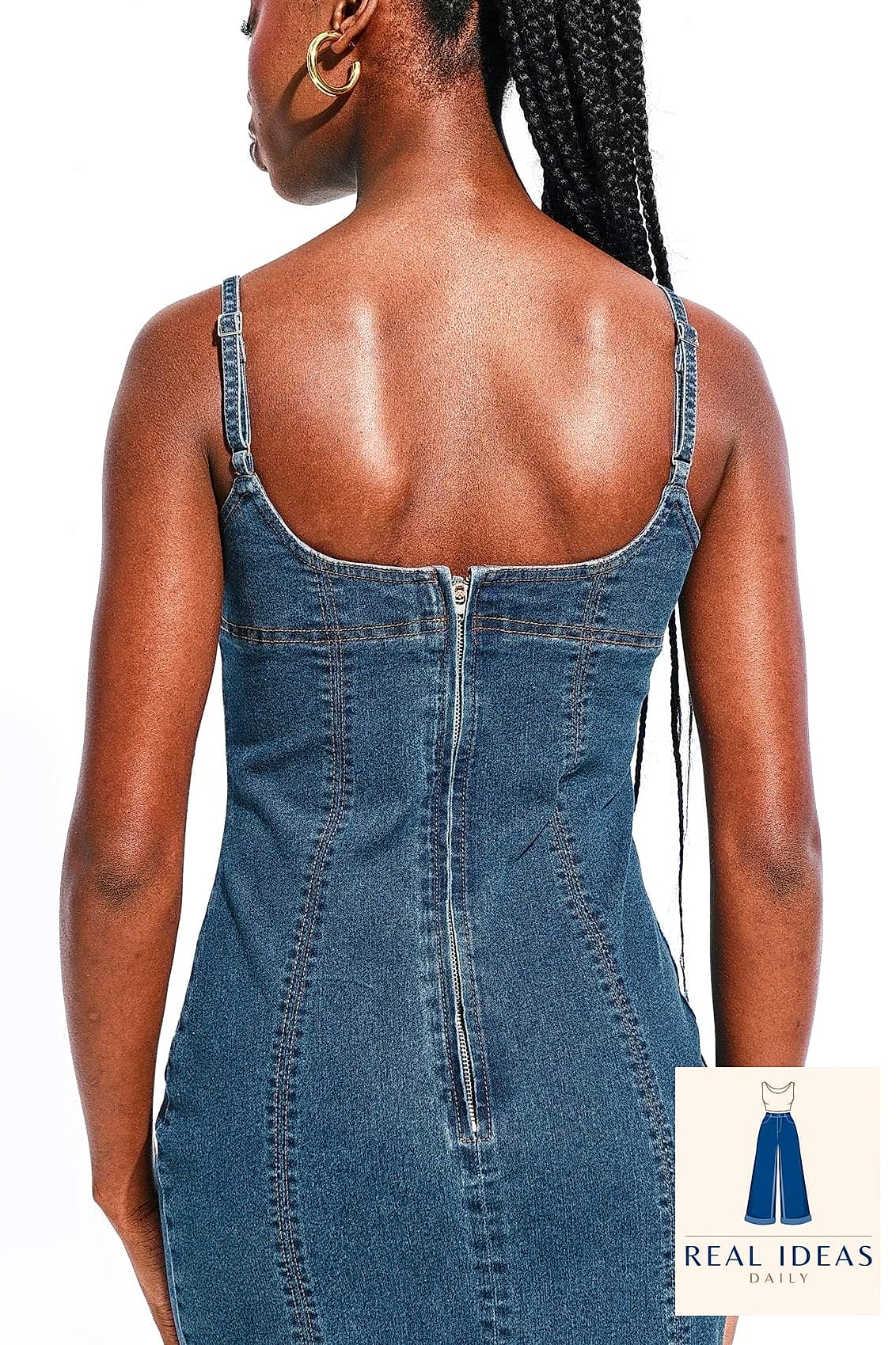 22 Bodycon Dress Outfit That Are Trending Right Now 18 Bodycon Dress with a Denim Vest