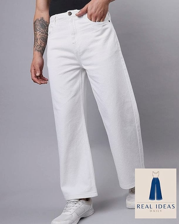 Boohoo Baggy Straight Leg Jean
