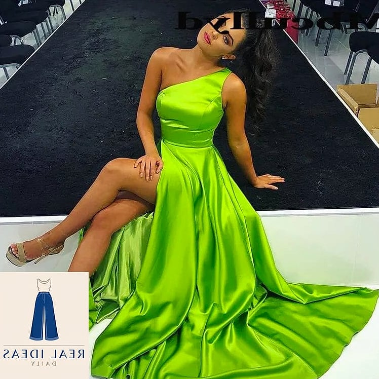 27 Green Dress Outfit That Are Absolutely Stunning 18 Bright Green Dress for a Pop of Color