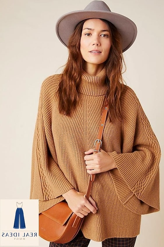 29 Winter Dress Outfit That Are Dreamy and So Inspiring 19 Camel Sweater Dress with Matching Coat