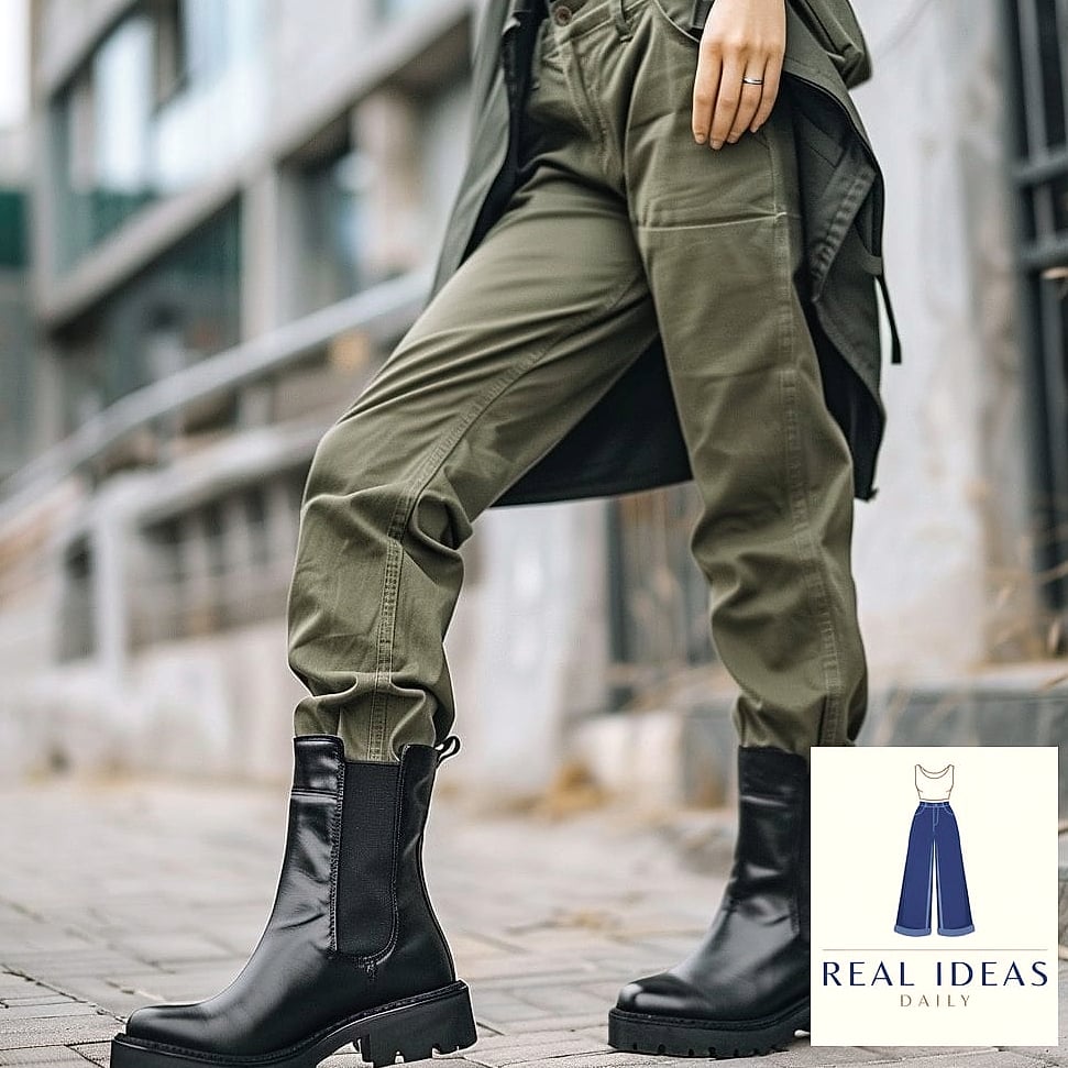Cargo Pants and Chunky Boots
