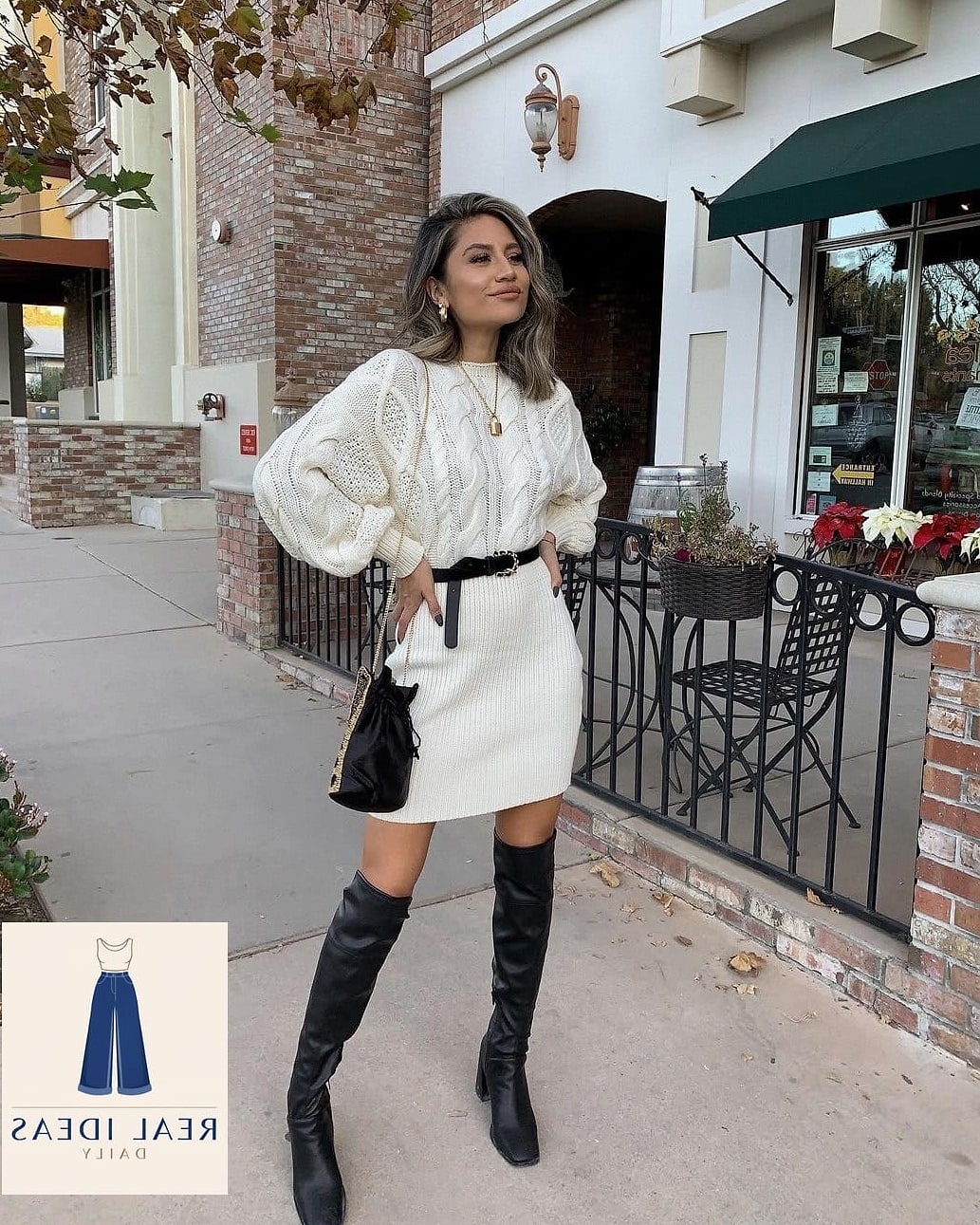 The Classic Sweater Dress Pairing