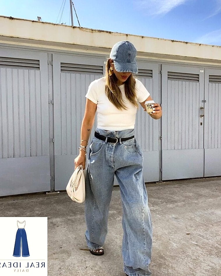 The Classic White Tee and Sneakers Look