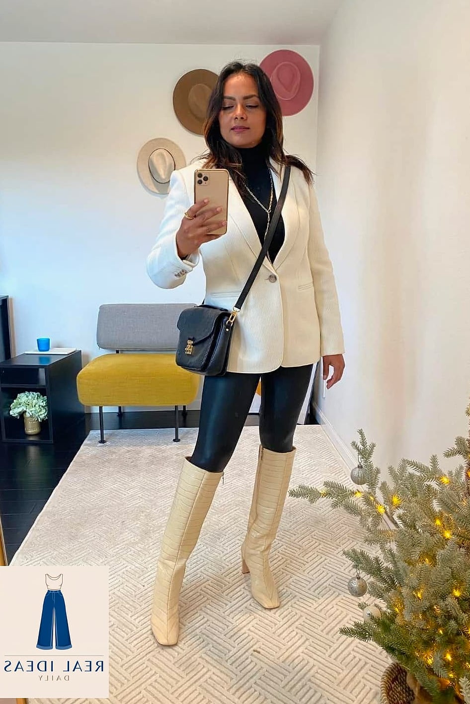 22 White Boots Outfit Worth Bookmarking Right Now 16 Corset Top and White Boots for a Night Out