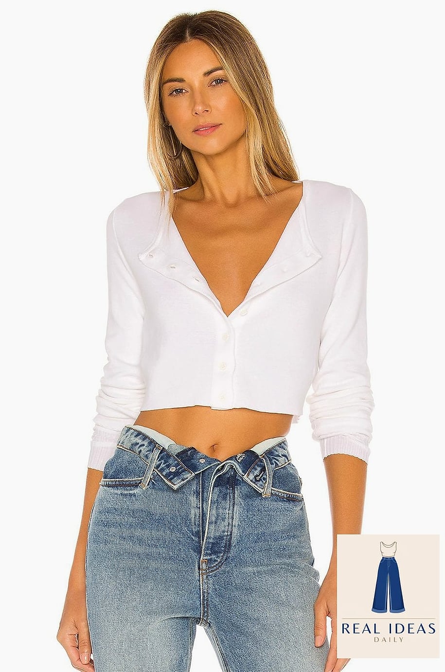 Cropped Cardigan for a Soft Feminine Touch