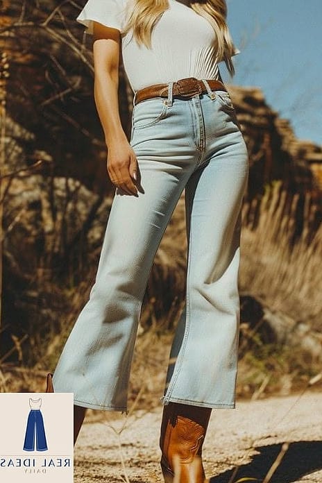 25 Cowgirl Boots Outfit That Are Breathtakingly Beautiful 25 Cropped Denim Jacket with a Floral Dress