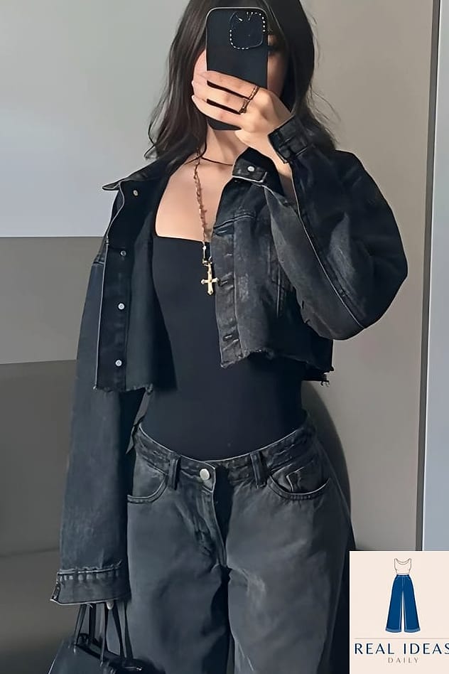 Cropped Puffer Jacket for Cold-Weather Cool