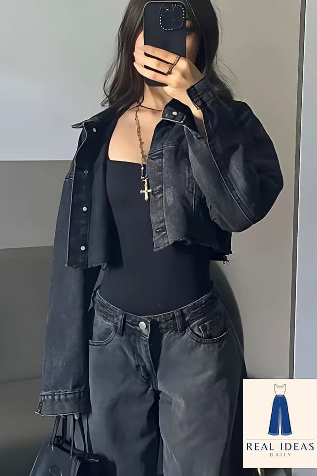 Cropped Puffer for Cold Weather Style