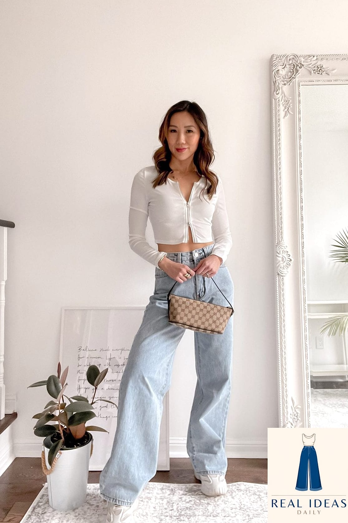Crop Top and Statement Belt