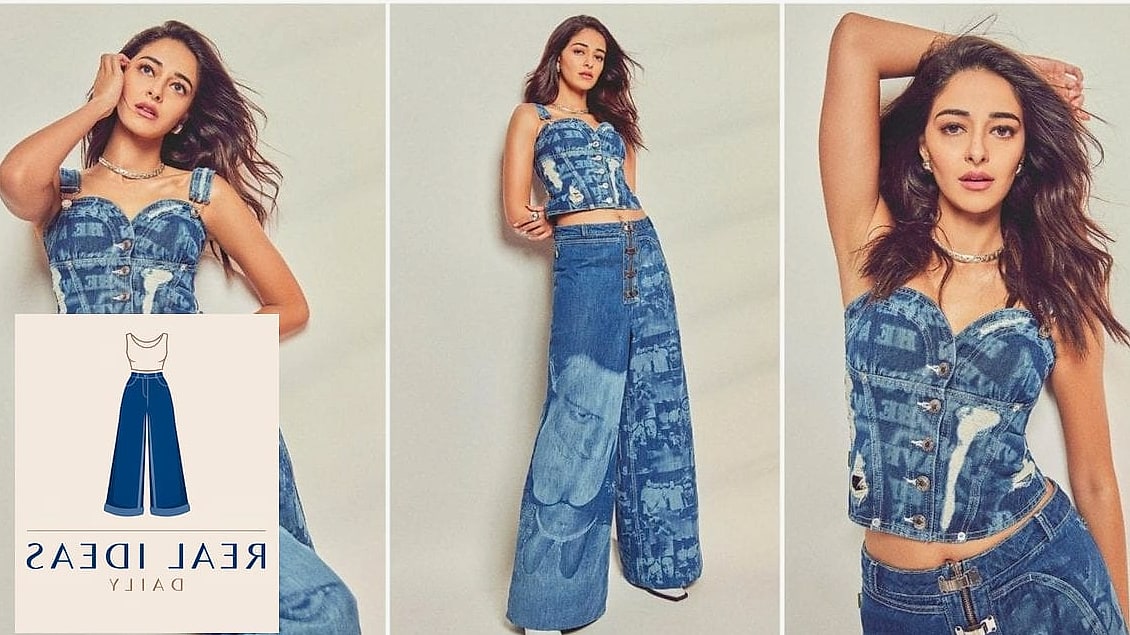 Crop Top and Wide-Leg Trousers... I Mean Jeans