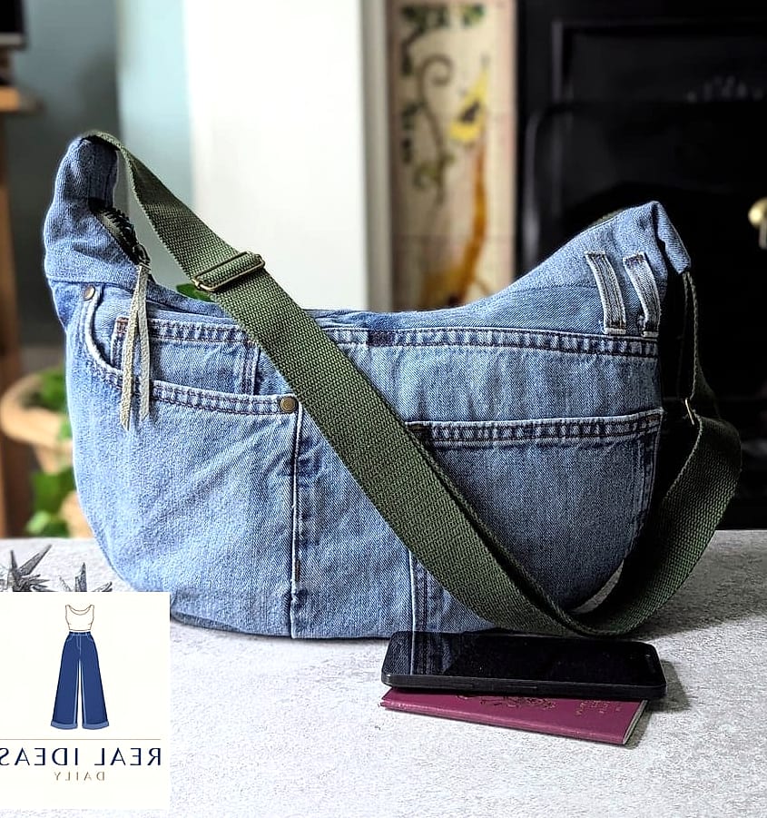 CROSSBODY BAG STYLING WITH BAGGY JEANS