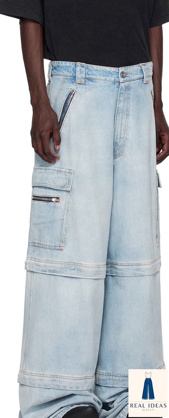 29 Baggy Jeans Outfit That Will Transform Your Look 10 Denim on Denim With Baggy Jeans