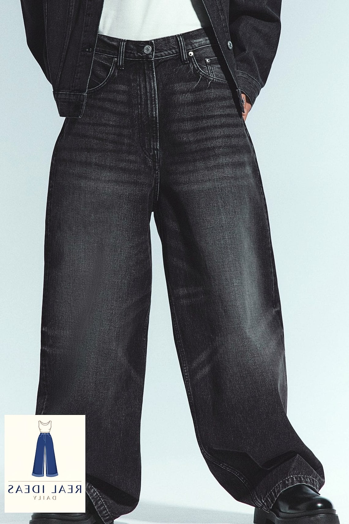 Denim-on-Denim with a Cropped Jacket