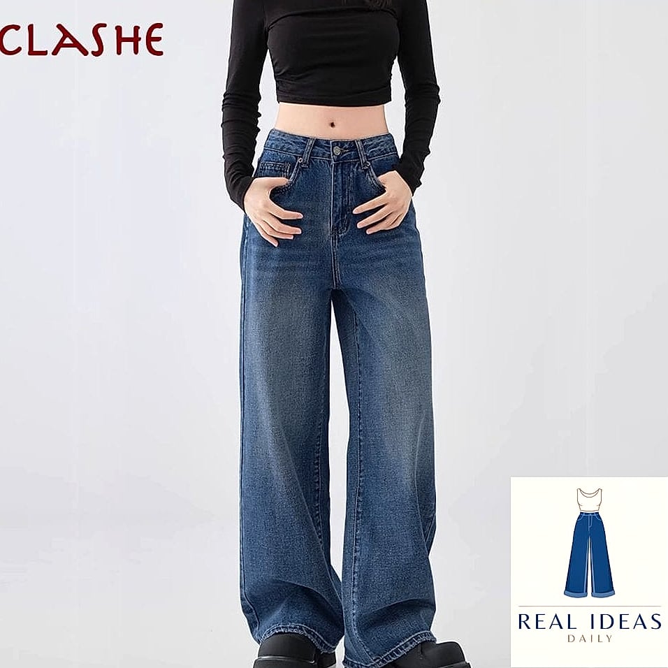 The Denim-on-Denim Baggy Jeans Look