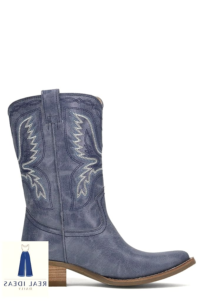 Denim on denim with a leather twist