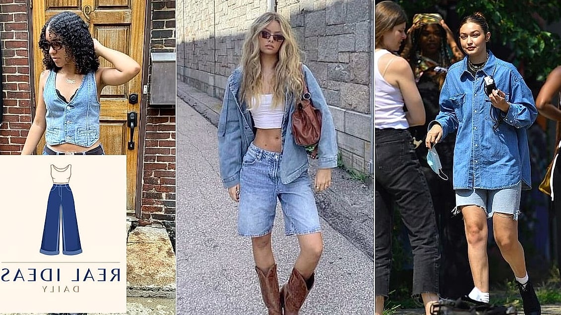 The Denim on Denim with Neutral Accents