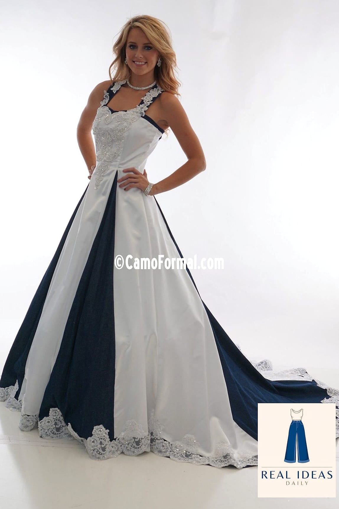 Denim Dress Styled for a Wedding Guest Look