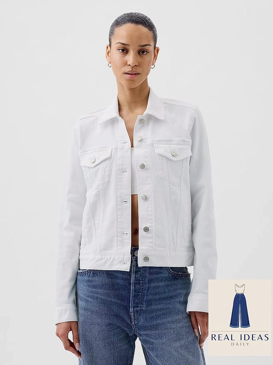 Denim Jacket Layered on Top