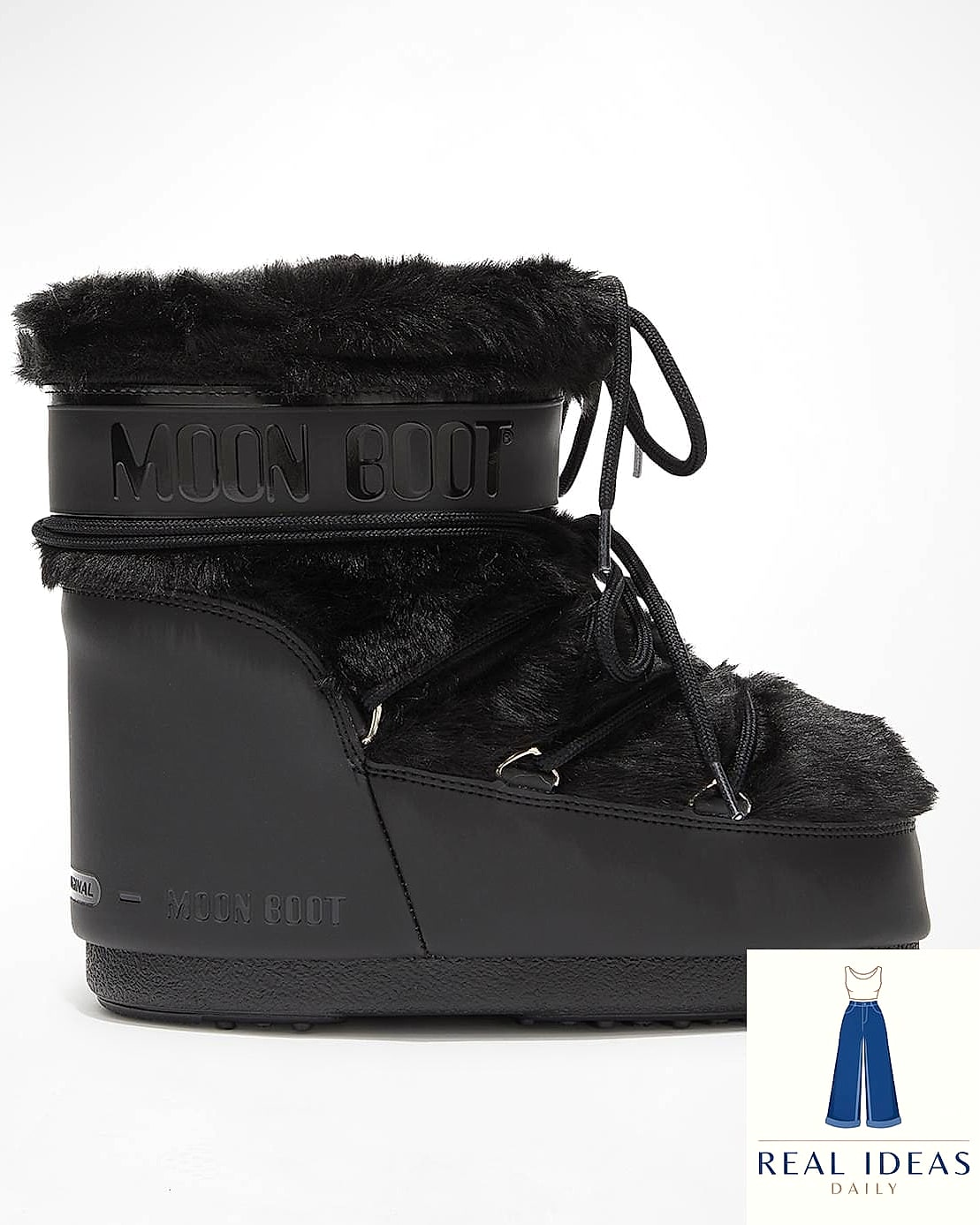 28 Moon Boots Outfit You'll Want to Screenshot Immediately 17 Faux Fur Vest Layer