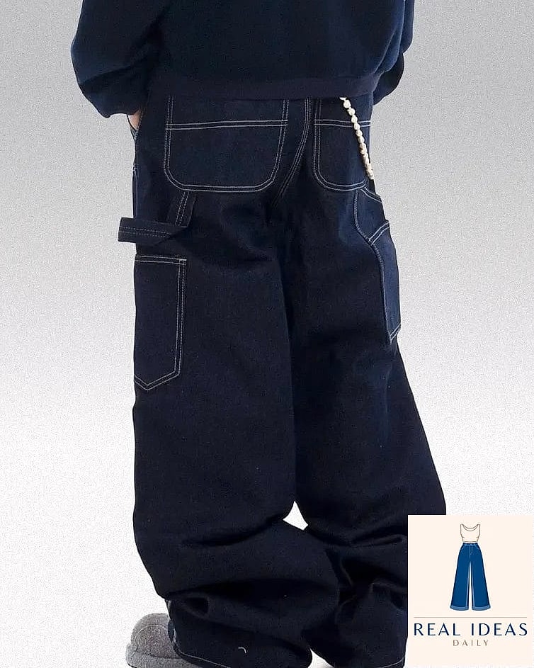 GOING MONOCHROME WITH BAGGY JEANS