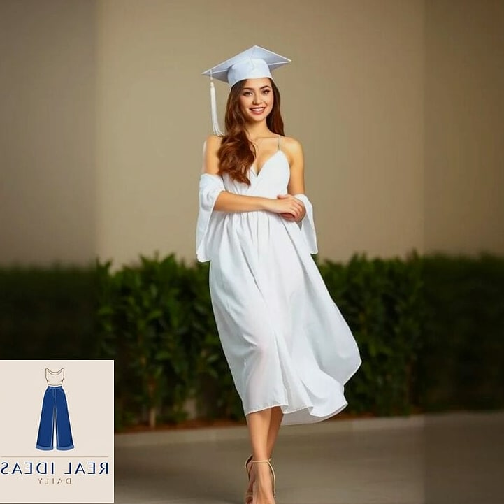 26 White Dress Outfit That Are Absolutely Stunning 18 Graduation Day White Dress
