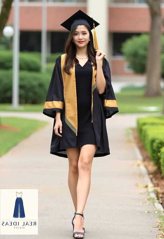 25 Graduation Dress Outfit That Are Absolutely Stunning 13 Halter Neck Dress for Warm Weather Graduations