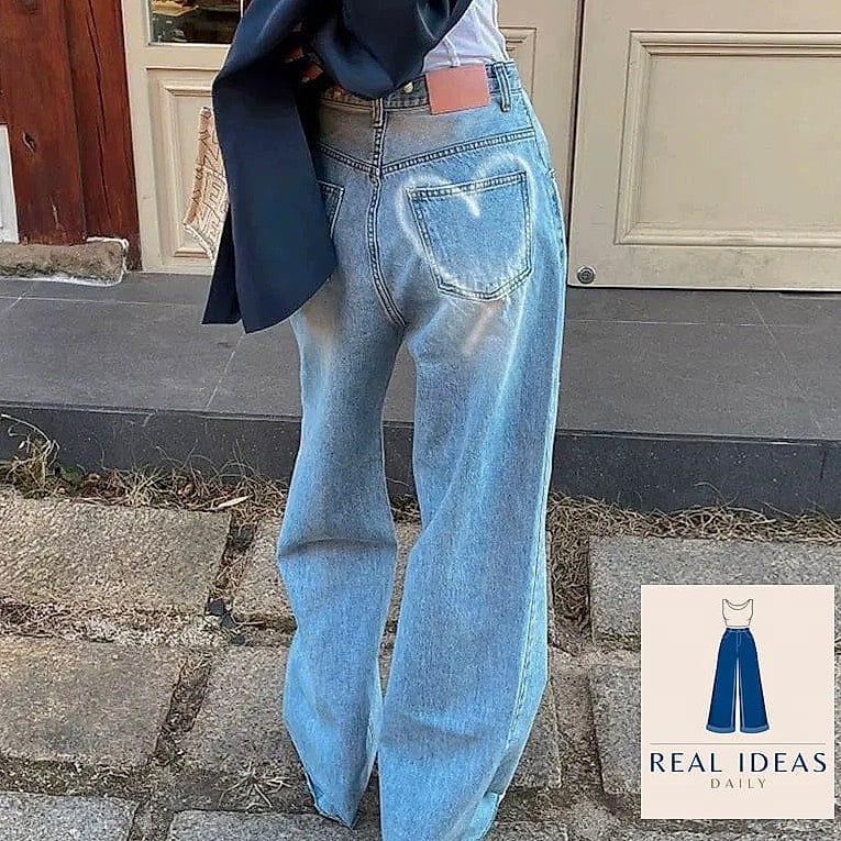 High-Rise Baggy Mom Jeans