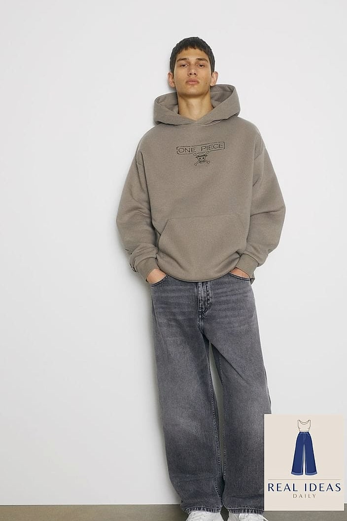 HOODIE & BAGGY JEANS