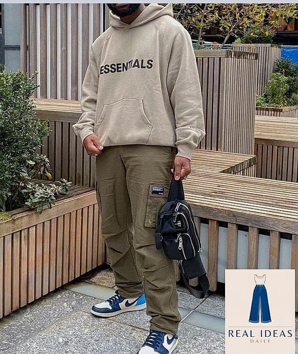 Hoodie and Cargo Pants for Off-Duty Style