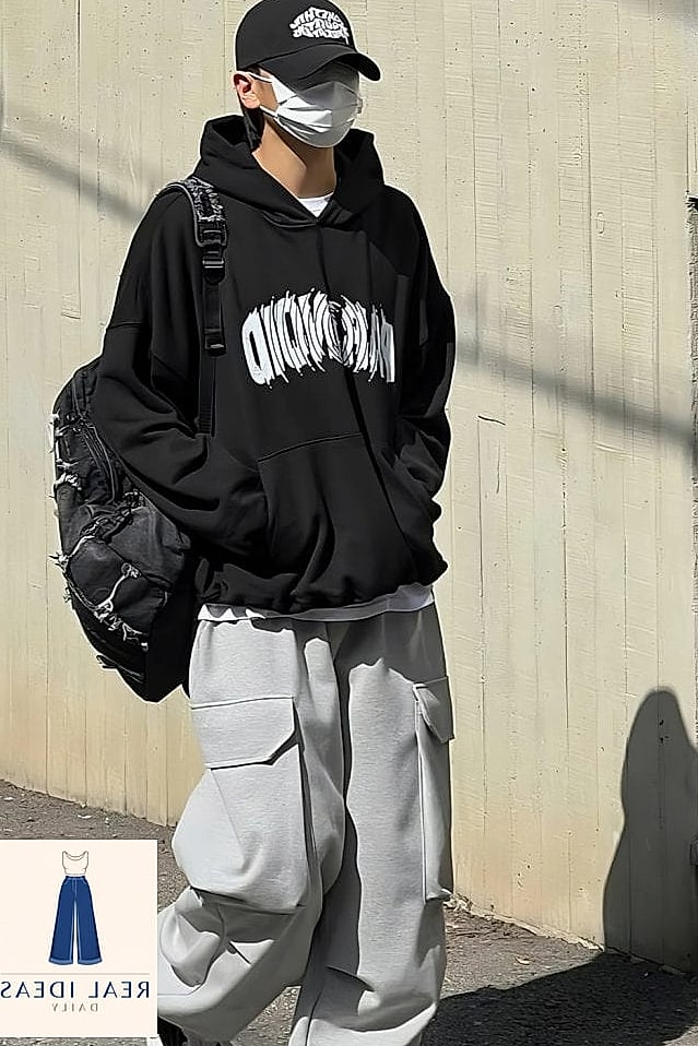 The Hoodie and Cargo Pants Look
