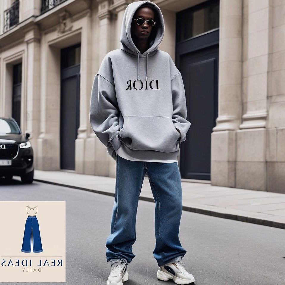 Hoodie With Flare Jeans
